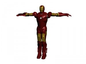ironman - rigged Modelo 3D