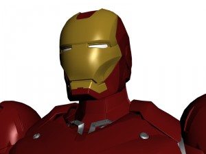 ironman - rigged Modelo 3D