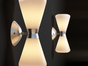 modern wall lamp 3D Model