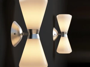 l&acirc;mpada de parede moderna Modelo 3D