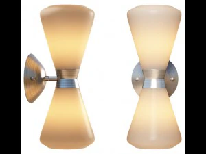 nowoczesna lampa ścienna Model 3D