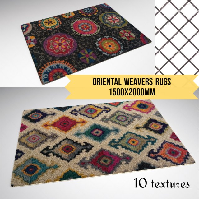 rugs Modello 3D .c4d .max .obj .3ds .fbx .stl .blend