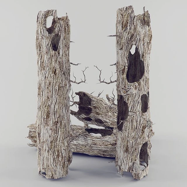 old wood 3D Model .c4d .max .obj .3ds .fbx .stl .blend 