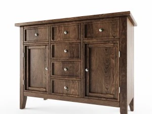 zabytkowy kredens Model 3D