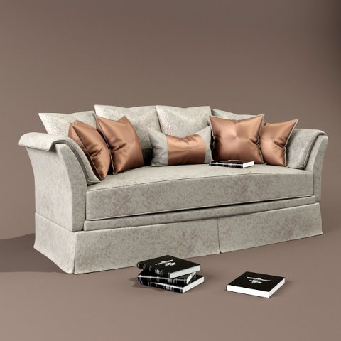 sofa Modelo 3D .c4d .max .obj .3ds .fbx .stl .blend