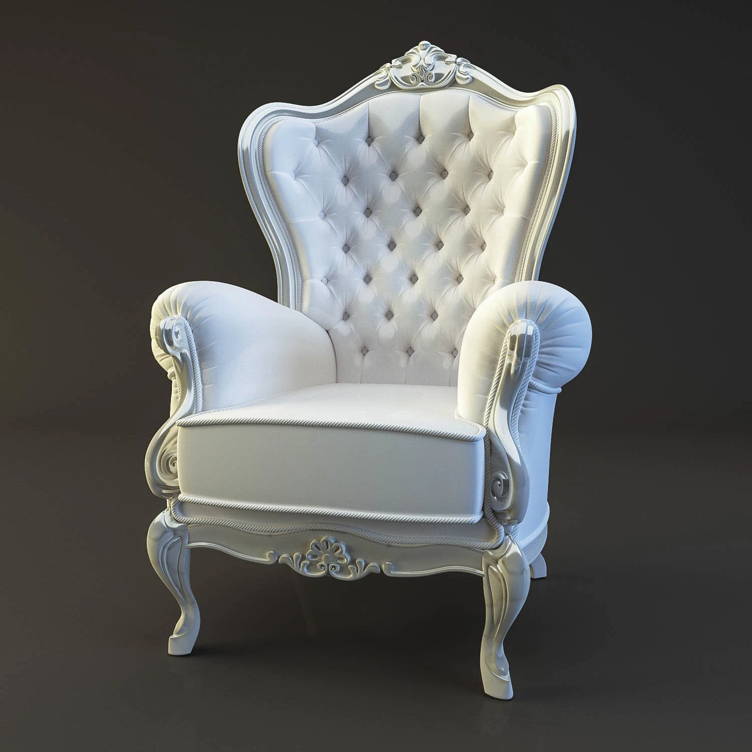 giusti portos chair 3D Model .c4d .max .obj .3ds .fbx .stl .blend 