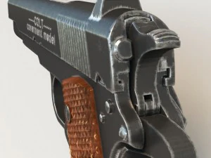 pistol colt1911 3D Model