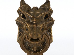 dragon door hand 3D Model