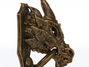 dragon door hand 3D Модель