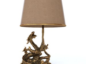 chine dragon lamp 3D Model