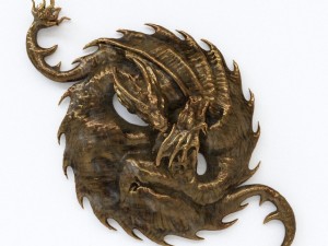 dragon 3d panno 3D Model