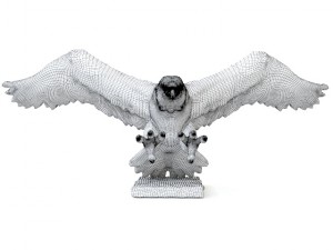 eagle fly figure 3D Model