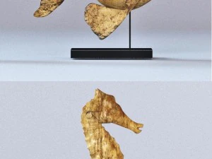 four fish figures 3D Model