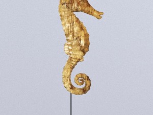 four fish figures Modello 3D