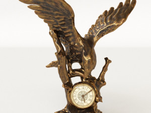 eagle clock 3Dモデル