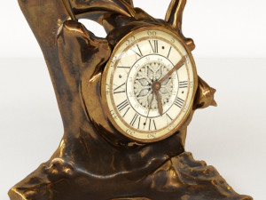 eagle clock Modèle 3D