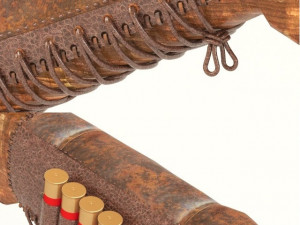 12 gauge duble barrel 3D Model