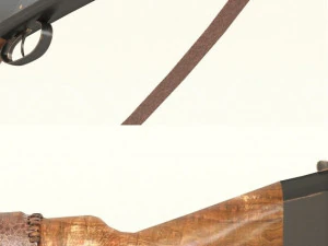 12 gauge duble barrel 3D Model