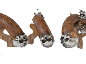 old pirate pistol 3D Model