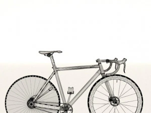 Fahrradsport 3D Modell