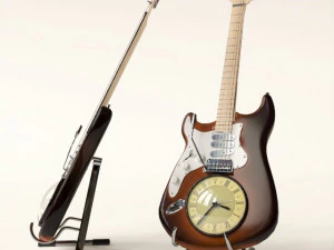 기타 시계 3D 모델