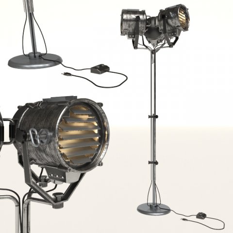 ship lantern 3D Model .c4d .max .obj .3ds .fbx .stl .blend 