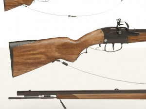 longfire rifle 3D Model