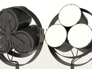 cb2 signal floor lamp Model 3D