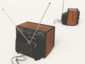 古いテレビ 3Dモデル
