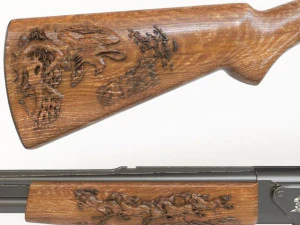 Pojedyncza lufa kalibru 12 mm Model 3D