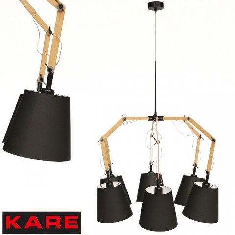 kare pendant lamp architecture spider 5lite 3D मॉडल .c4d .max .obj .3ds .fbx .stl .blend 