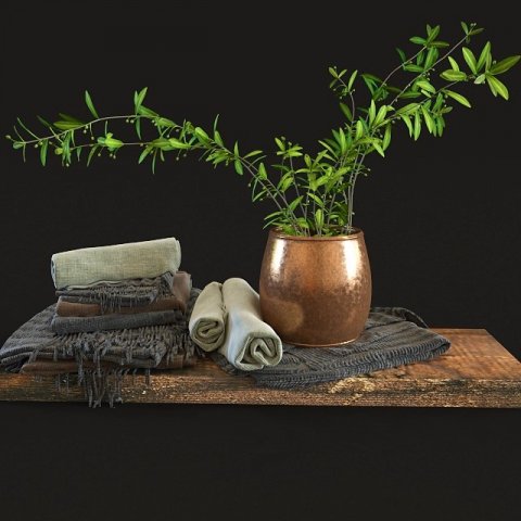 olive set 3Dモデル .c4d .max .obj .3ds .fbx .stl .blend 