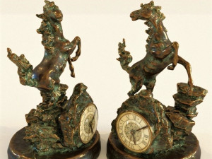 horse clock 3D Model
