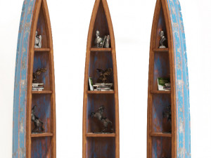 kare bookcase boat trip small 3D मॉडल
