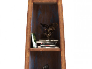 kare bookcase boat trip small 3D मॉडल