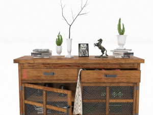 kare sideboard off road 2 doors 3D 모델