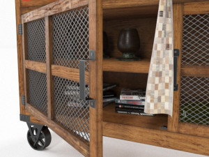 kare sideboard off road 2 doors 3D Model