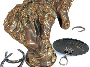 deco figurine twp horse 3Dモデル
