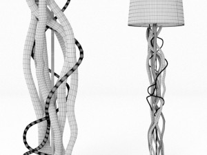 kare scultra lamp 3D Model