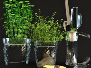 kitchen set 02 3Dモデル