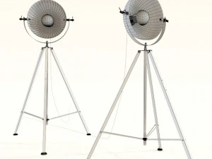 kare welcome rusty lamp 3D Model