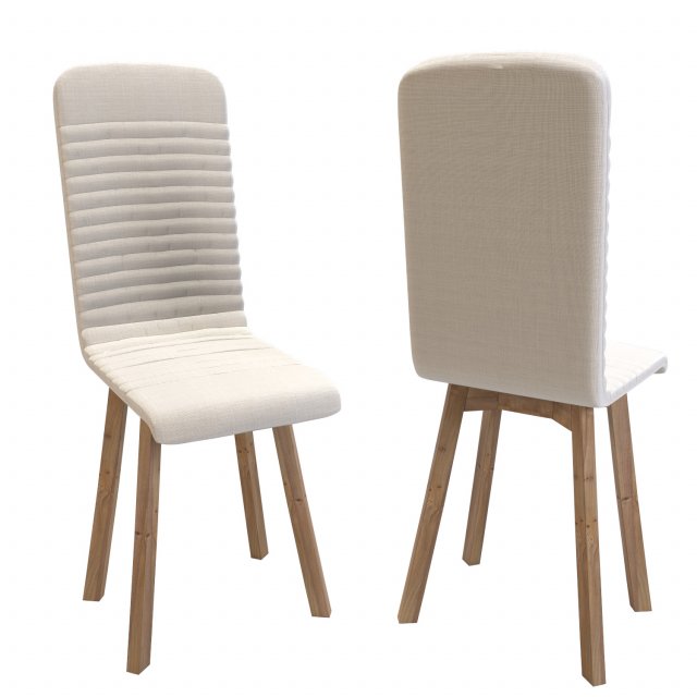 chair lara ecru 3D-Modell .c4d .max .obj .3ds .fbx .stl .blend 