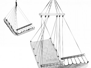 hammock chair greenhouse 3D-Modell