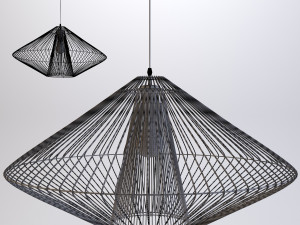 modo wire round 3D Model