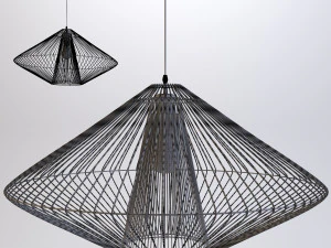 modo wire round 3D Model