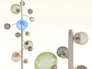 フロアランプバルーンコローレLED 3Dモデル