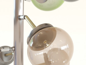 floor lamp balloon colore led 3D-Modell