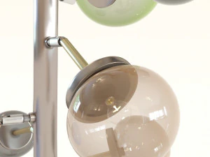 フロアランプバルーンコローレLED 3Dモデル