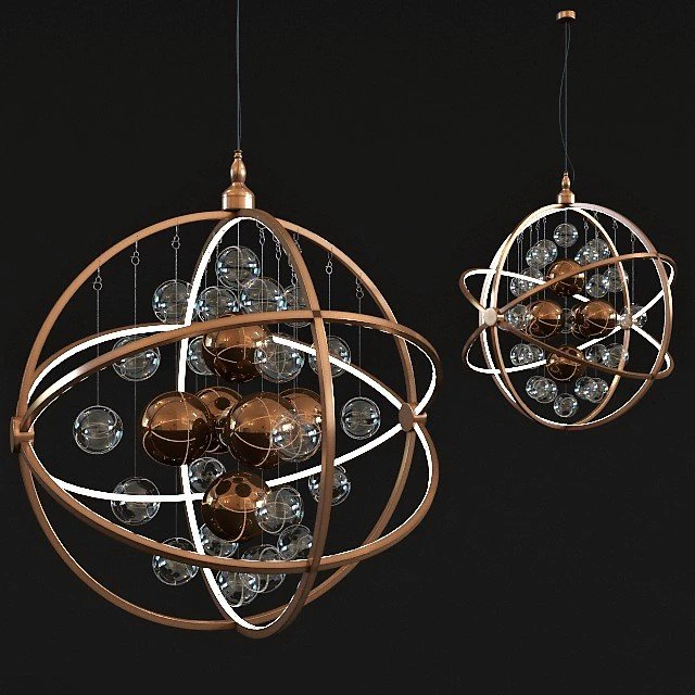 kare lamp universal 3D Model .c4d .max .obj .3ds .fbx .stl .blend 