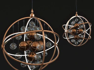 lampa kare uniwersalna Model 3D